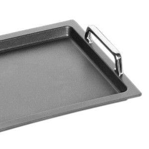 Aluminum oven tray, 27 x 33 cm, GN 1/2 - AMT Gastroguss