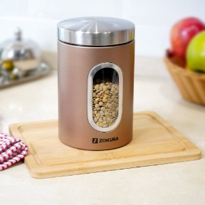 Barattolo, 2600 ml, acciaio inossidabile - Zokura