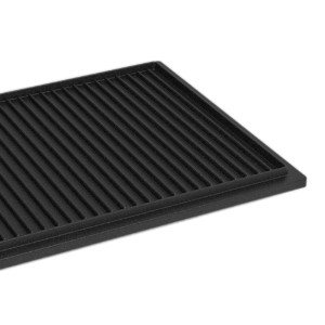 Piastra grill, alluminio, 53 x 33 cm, GN 1/1 - AMT Gastroguss