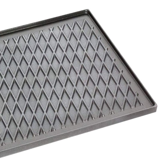Vassoio griglia, alluminio, 35,4 × 32,5 cm GN 2/3 – AMT Gastroguss