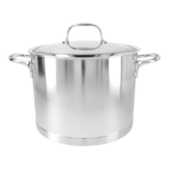 Cooking pot with lid, 24 cm/8 l, Atlantis range, stainless steel - DemeyereY