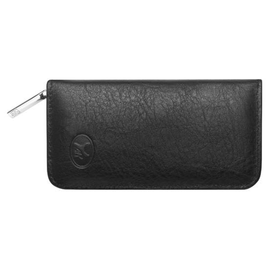 5-piece satin stainless steel and plastic set, black leather wallet - Zwilling TWINOX
