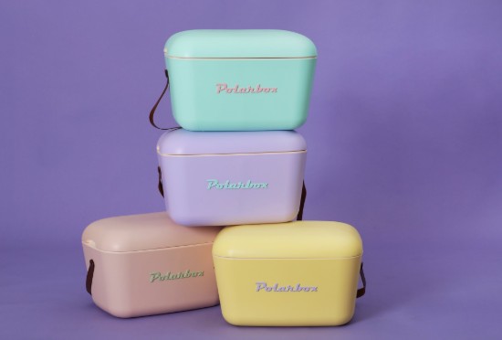 Koelbox, 12L, "Classic", in de kleur "Nude - Olive Green" - Polarbox