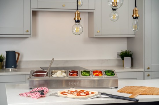 Estación de ingredientes para pizza, 77,6 × 24 × 16 cm - Ooni