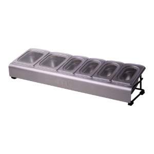 Pizza toppings station, 77.6 × 24 × 16 cm - Ooni