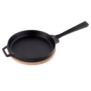 Gietijzeren koekenpan, met afneembare handgreep, 25 cm, "SKILLET" model - Ooni