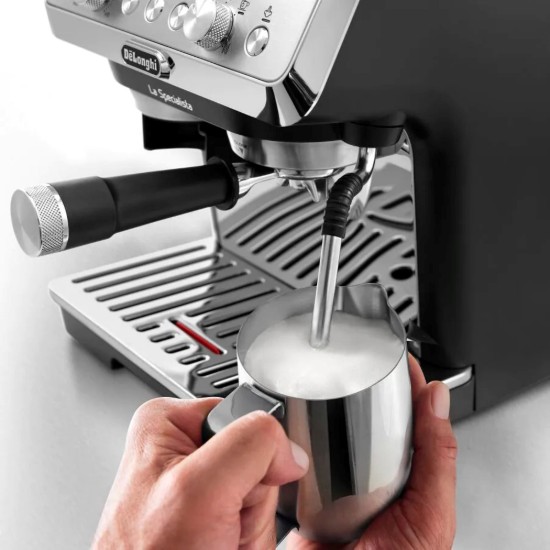 Handmatige espressomachine, 1400W, "La Specialista Arte", Zilver - DeLonghi