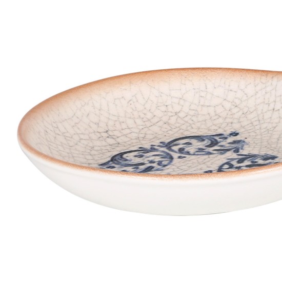 Tarjoilulautanen, kahvalla, posliinilla, 16 cm, "Laudum" - Bonna