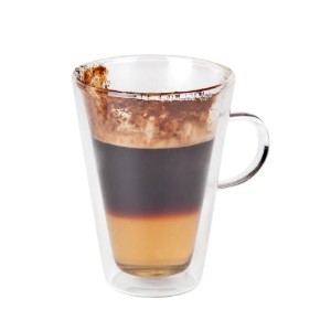 Dubbelwandige mok, glas, 280ml, "Jupiter" - Viejo Valle
