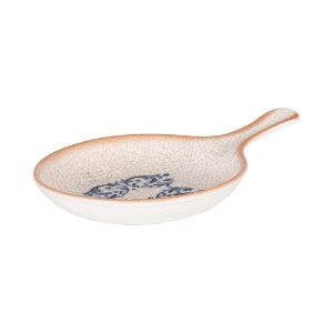 Serveerschaal, met handvat, porselein, 16 cm, "Laudum" - Bonna