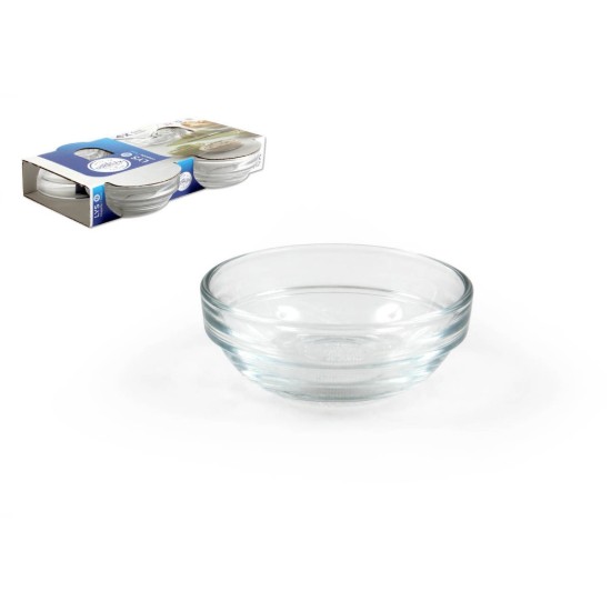 Set di 4 ciotole, in vetro, 6 cm / 36 ml, "Lys" - Duralex