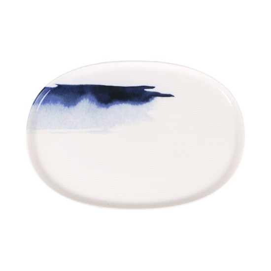 Plateau ovale, porcelaine, 34 × 23,5 cm, "Marmara" – Bonna