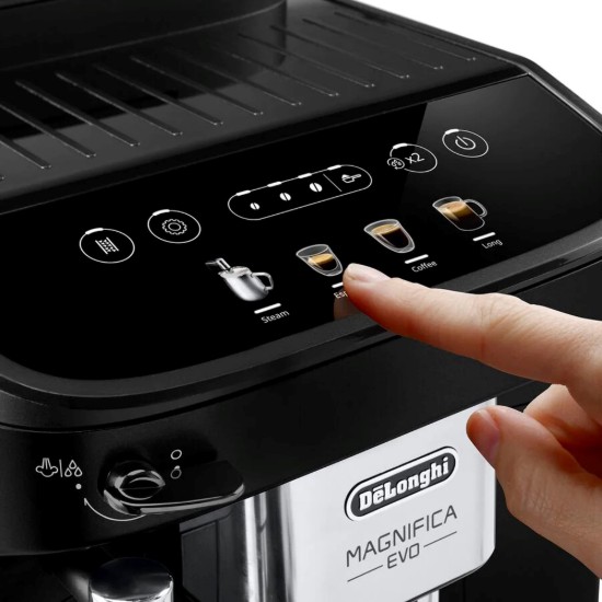 Macchina espresso automatica, 1450W, "Magnifica Evo", Nera - DeLonghi