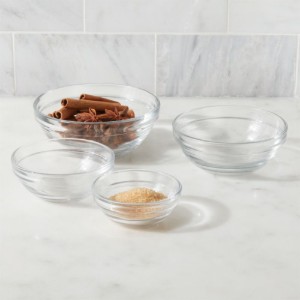 Insalatiera, in vetro, 17 cm / 970 ml, linea "Lys" - Duralex