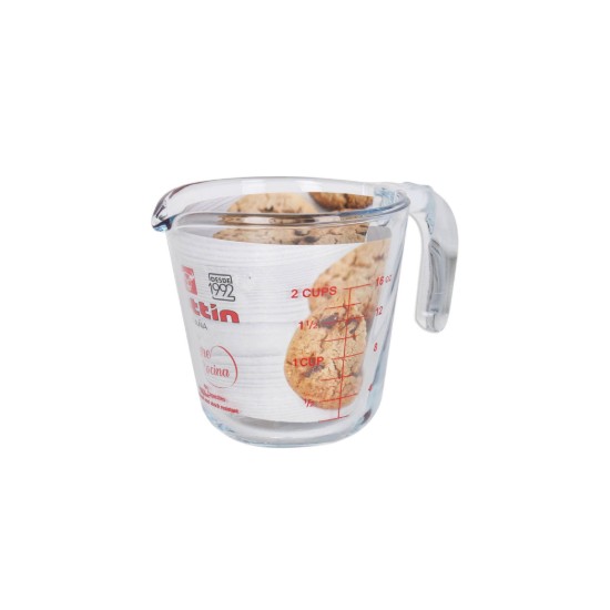 Dereceli cam kupa, 500ml - Quttin marka