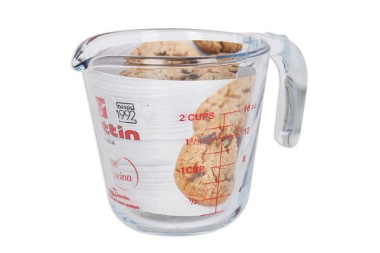 Dereceli cam kupa, 500ml - Quttin marka