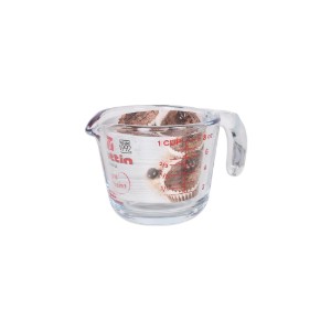 Gegradeerde mok van glas, 250 ml - merk Quttin