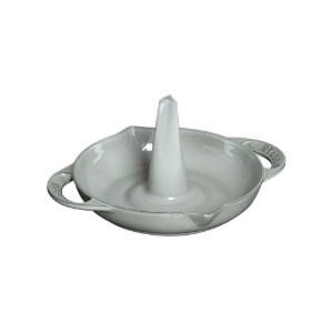 Chicken roaster, cast iron, 24 cm, Graphite Grey - Staub