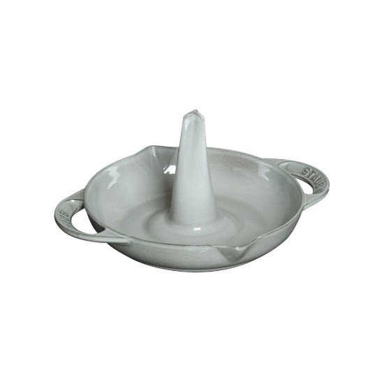 Chicken roaster, cast iron, 24 cm, Graphite Grey - Staub