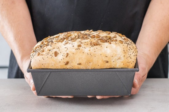 Vassoio per il pane, acciaio, 21 cm x 11 cm - Kitchen Craft