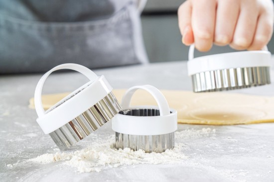 Set van 3 mallen voor het snijden van gebak – made by Kitchen Craft