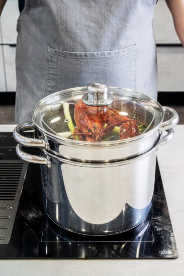 Multifunctionele roestvrijstalen kookpot, 7,5 L - van Kitchen Craft
