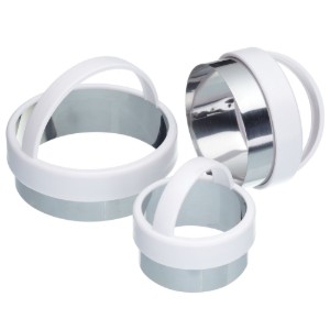 Set di stampini per biscotti, 3 pezzi, a forma di cerchio - prodotto da Kitchen Craft