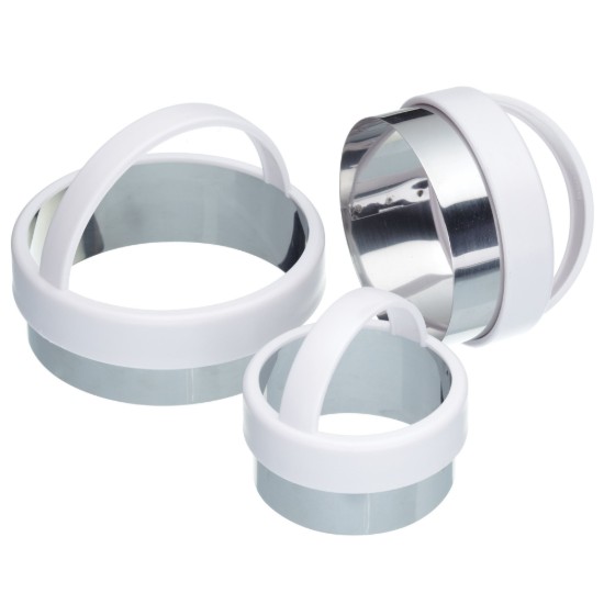 Set di stampini per biscotti, 3 pezzi, a forma di cerchio - prodotto da Kitchen Craft