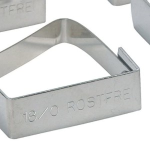 Set di 4 clip da tavolo, acciaio inossidabile - di Kitchen Craft