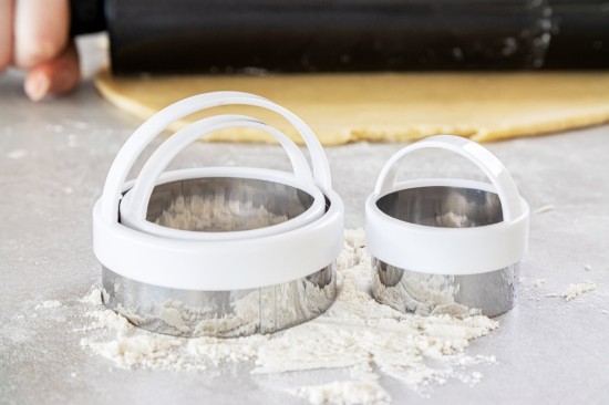 Set di stampini per biscotti, 3 pezzi, a forma di cerchio - prodotto da Kitchen Craft