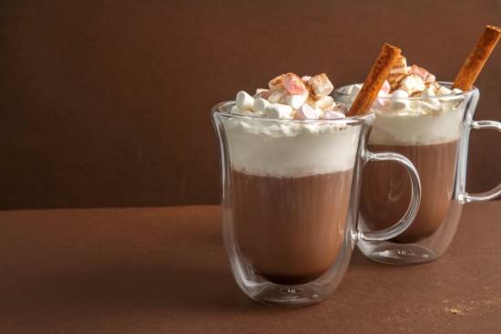 Set di 2 tazze per cioccolata calda, vetro resistente al calore, 350ml - marca La Cafetiere
