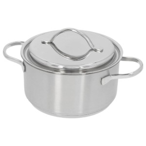 Stainless steel saucepan, with lid, 18cm/2L, "Resto" - Demeyere