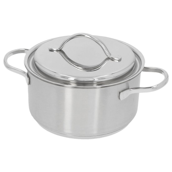 Roostevabast terasest kastrul, kaanega, 18cm/2L, "Resto" - Demeyere