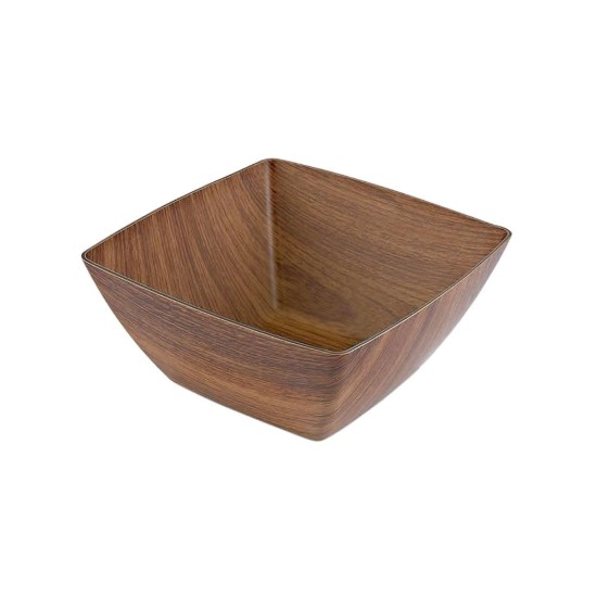 Salladsskål, polystyren, 23,5 × 23,5 × 10,5 cm, "Evelin" - Viejo Valle