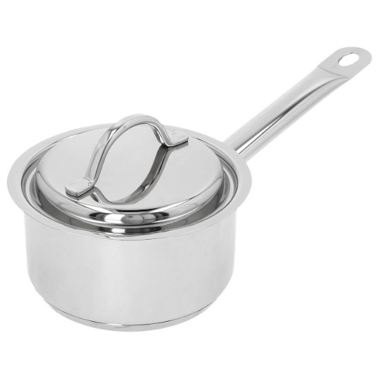 Milk pan with lid, 14 cm /1 l "Resto", stainless steel - Demeyere
