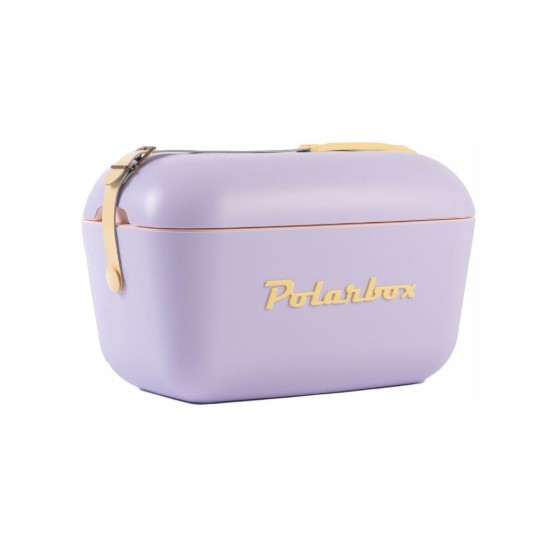 Scatola di raffreddamento, 12L, "Pop", Lilac - Yellow - Polarbox