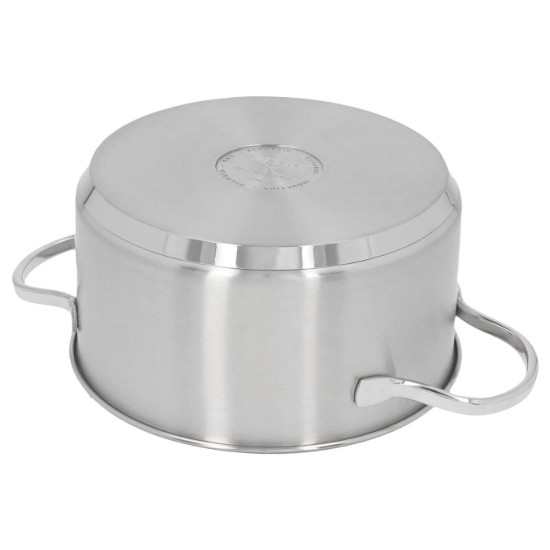 Roostevabast terasest kastrul, kaanega, 18cm/2L, "Resto" - Demeyere