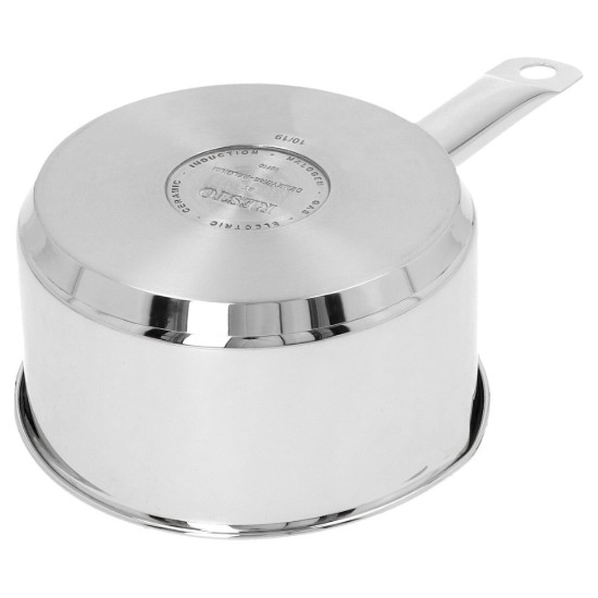 Milk pan with lid, 14 cm /1 l "Resto", stainless steel - Demeyere