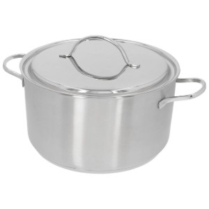 Pot with lid, stainless steel, 28 cm / 8 l, "Resto" - Demeyere