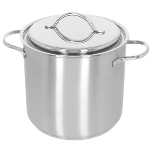Cooking pot with lid, 20 cm/5 l "Resto", stainless steel - Demeyere