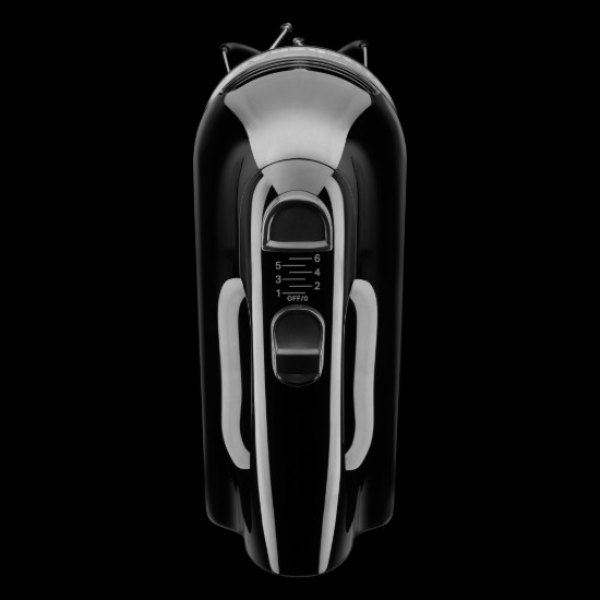 6-speed hand mixer, 60W, Onyx Black - KitchenAid