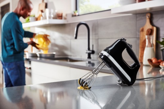 6-speed hand mixer, 60W, Onyx Black - KitchenAid