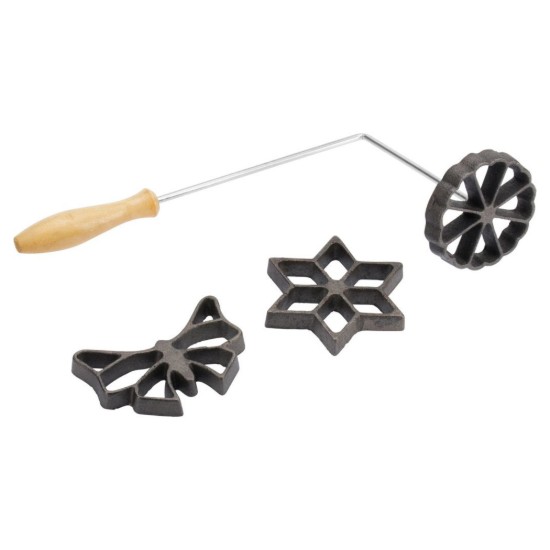 Utensile con 3 stampi per decorare cialde - Westmark
