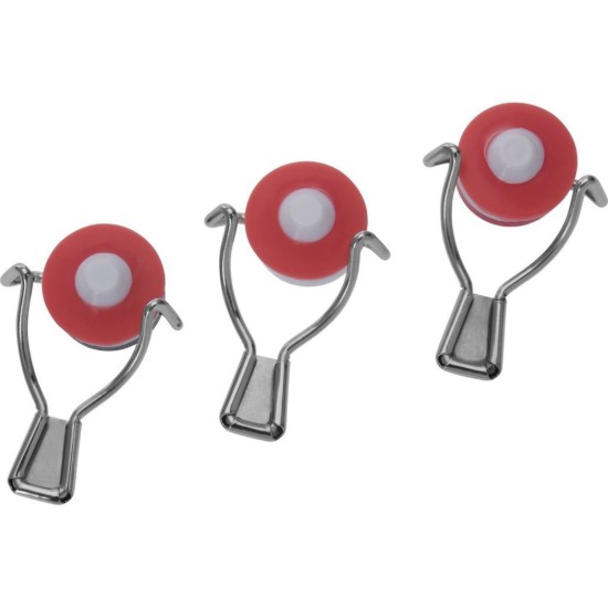 Set van 3 afsluitdoppen met hendel - merk Westmark