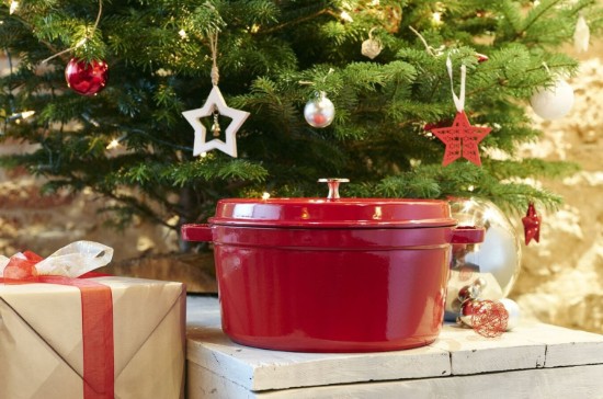 Pentola Cocotte, ghisa, 30 cm/8,35L, Cherry - Staub 