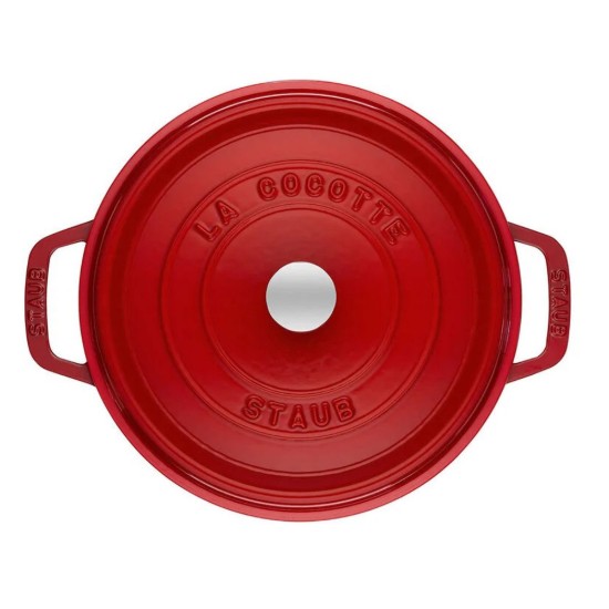 Pentola Cocotte, ghisa, 30 cm/8,35L, Cherry - Staub 