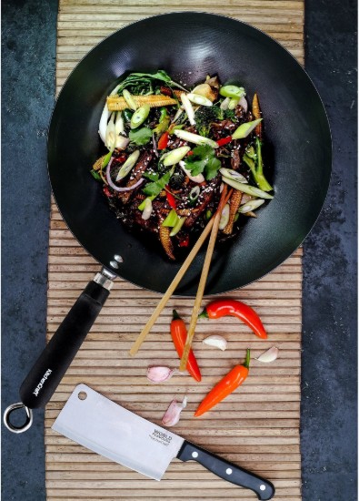 Wokpan, 30 cm - gemaakt door Kitchen Craft