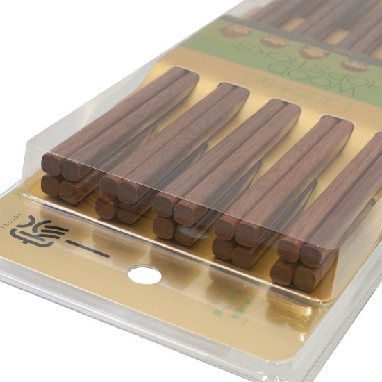 Set Chinese eetstokjes, 10 paar, ijzerhout - Yesjoy