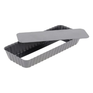 Tart mold with detachable base, 20 x 8 cm - "de Buyer" brand