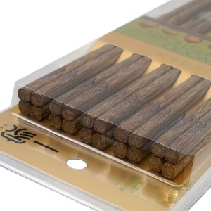 Set of Chinese chopsticks, 10 pairs, wenge wood - Yesjoy